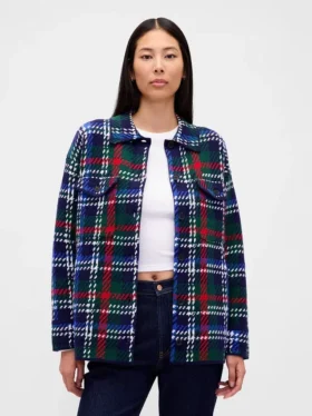 Cashsoft Oversized Shirt Jacket