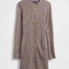 Cashsoft Rib Pocket Mini Sweater Dress