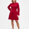 Cashsoft Stretch Mini Sweater Dress