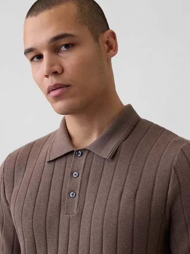 Classic Polo Sweater