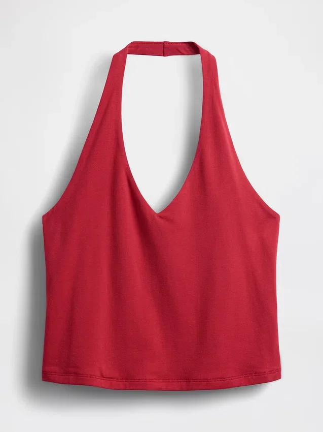 Closeknit Halter Crop Top