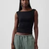 Closeknit Jersey Ruched Crop Top
