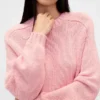 Cotton-Blend Relaxed Crewneck Sweater
