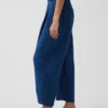 Cotton Gauze Denim Easy Pants