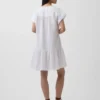 Cotton Gauze Drop-Waist Shirtdress