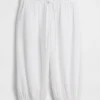 Cotton Gauze Easy Culotte Pants