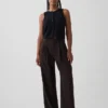 Curvy 365 High Rise Pleated Trousers