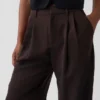 Curvy 365 High Rise Pleated Trousers