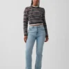 Curvy High Rise '90S Slim Straight Jeans