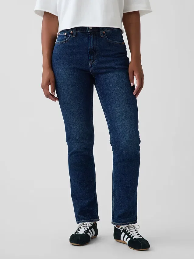 Curvy High Rise '90S Slim Straight Jeans