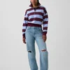 Curvy High Rise Barrel Jeans