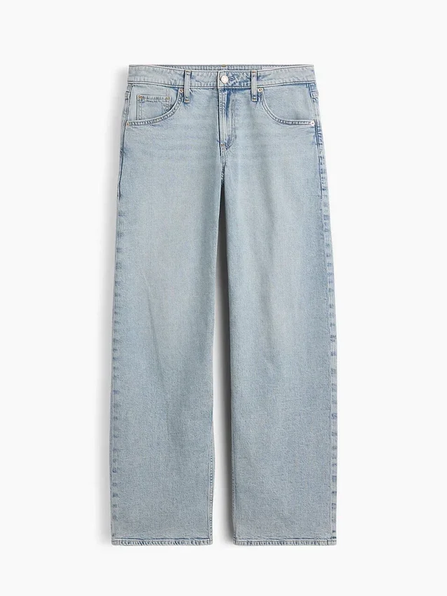 Curvy Low Rise '90S Loose Jeans