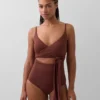 Cutout Wrap One-Piece Swimsuit