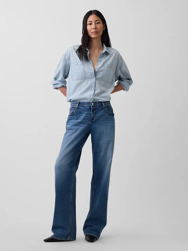 Denim Big Shirt
