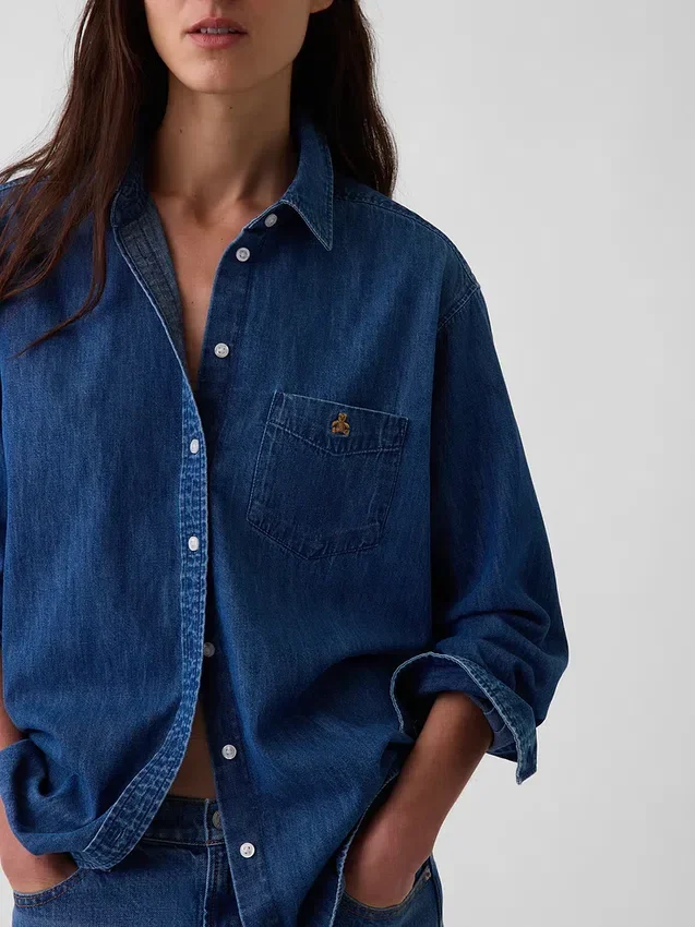 Denim Big Shirt