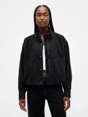 Denim Bubble Jacket