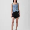 Denim Corset Top