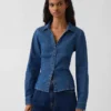 Denim Fitted Shirt