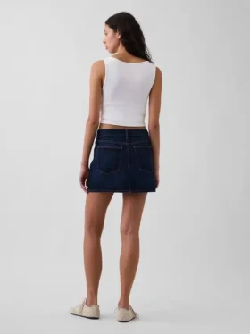 Denim Mini Skirt