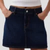Denim Mini Skirt