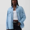 Denim Western Shirt Jacket