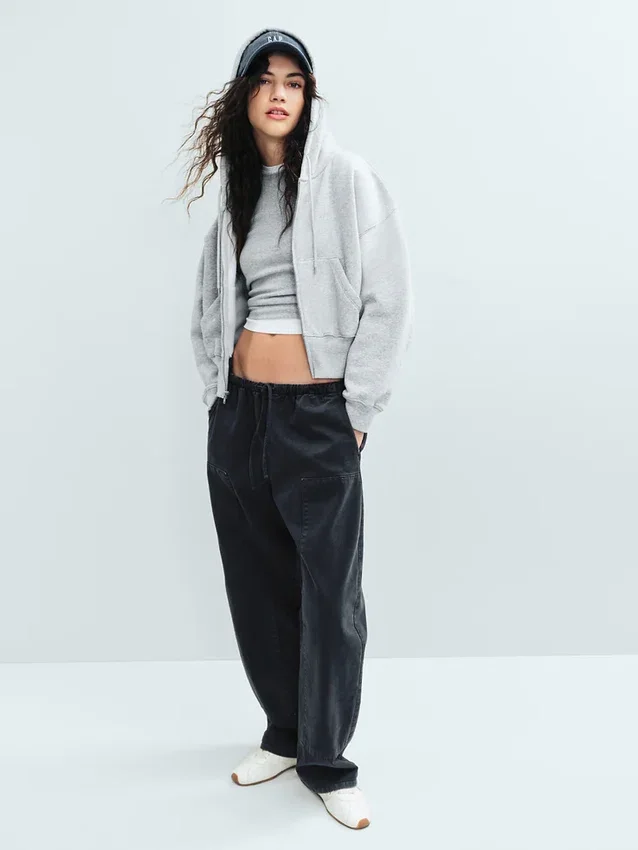 Easy Double-Knee Barrel Pants