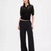 Easy Wide-Leg Pants