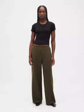 Easy Wide-Leg Pants