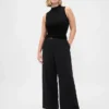 Easy Wide-Leg Pants