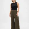 Easy Wide-Leg Pants