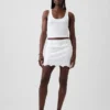 Embroidered Mini Skirt