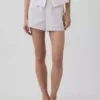Embroidered Pj Shorts