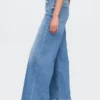 Extra High Rise Stride Wide-Leg Jeans