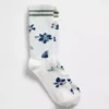 Floral Crew Socks