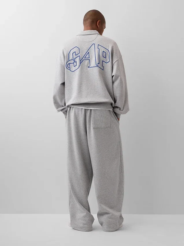 Gap × Awake Ny Heavyweight Oversized Quarter-Zip Pullover