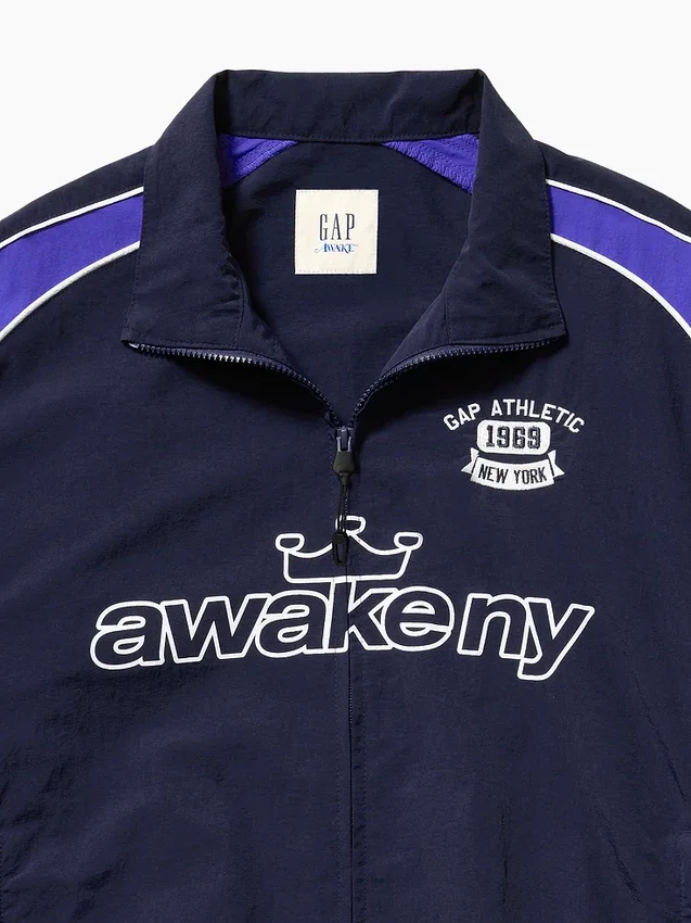 Gap × Awake Ny Recycled Oversized Track Jacket