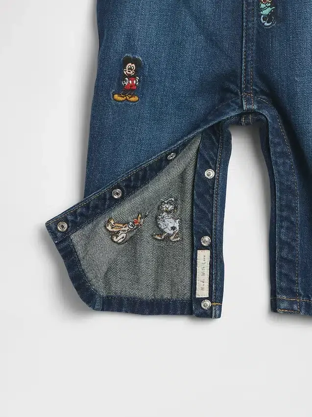 Gap × Disney Baby Denim Overalls