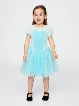 Gap × Disney Baby & Toddler Princess Elsa Tulle Dress