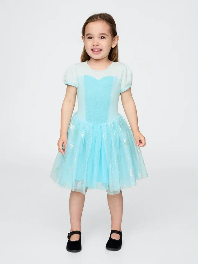 Gap × Disney Baby & Toddler Princess Elsa Tulle Dress
