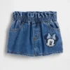 Gap × Disney Baby & Toddler Stride Denim Shorts