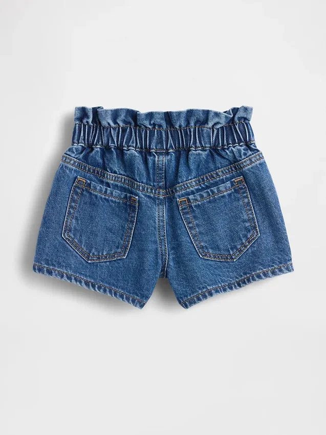 Gap × Disney Baby & Toddler Stride Denim Shorts