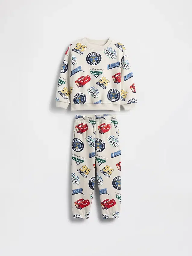 Gap × Disney Baby & Toddler Vintagesoft Cars Sweat Set