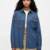 Gap × Disney Denim Western Shirt