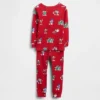 Gap × Disney Kids & Baby Organic Brushed Cotton Holiday Pj Set