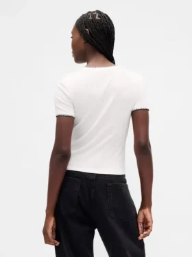 Gap × Disney Tim Burton’s the Nightmare Before Christmas Modern Shrunken T-Shirt