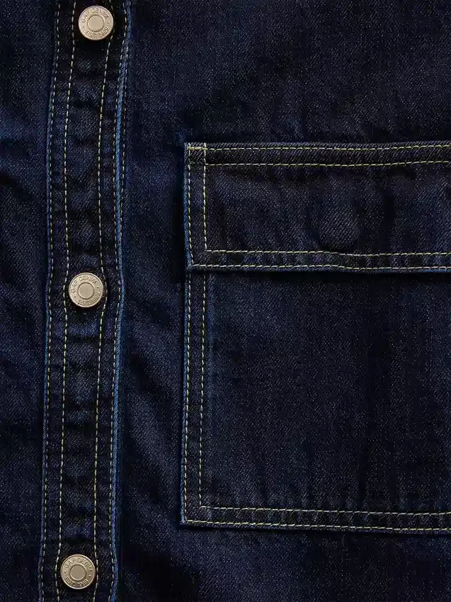 Gap × Hfr Balloon-Sleeve Denim Shirt by Latoucha