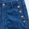 Gap × Hfr High Rise Pintuck Stride Wide-Leg Jeans by Atelier Ndigo