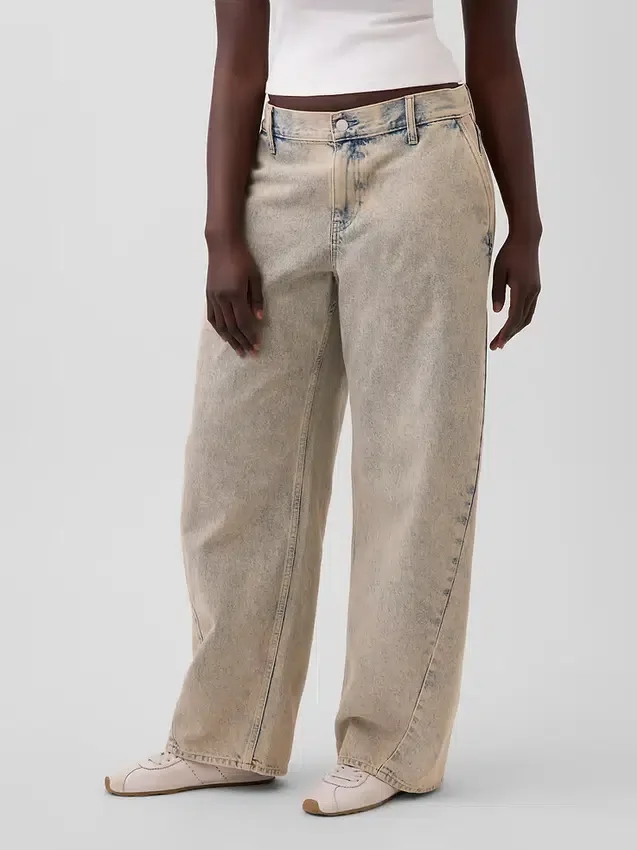 Gap × Hfr Low Rise Baggy Barrel Jeans by Nicole Benefield Portfolio