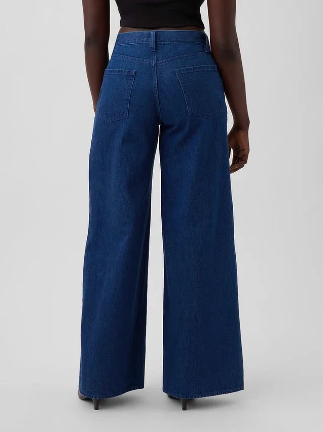 Gap × Hfr Low Slung Floral Extra Baggy Jeans by Atelier Ndigo