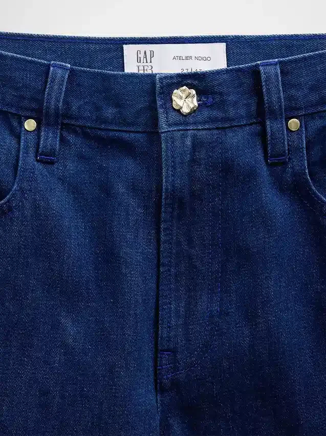 Gap × Hfr Low Slung Floral Extra Baggy Jeans by Atelier Ndigo
